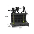 thumbnail image 1 of Blocks Gobricks MOC Aliens Shelf Diorama Bricks Model Alien Creature Movie Building Blocks Set Educational Toys For Kid Gifts 240120, 1 of 3
