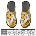 thumbnail image 5 of IAUYY Memory Foam House Slippers Suitable for Both Men and Women. Comfortable, Anti-Slip Plush Flat-Bottomed Slippers The Best Holiday Gift Interesting Application Of Shapes, 5 of 9