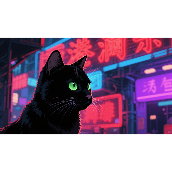 wooden puzzle Black Cat's Shining Eyes while GazingIntelligent Game Fit togather a magic Art for home Decoration or Prensent 1000 pieces