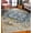 Ivory-Navy, variant on Pemberly Row Vintage Multicolor Medallion Boho Chic Faded Area Rug 7'10" x 10'
