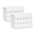 thumbnail image 2 of Superior Zuma Zero Twist Absorbent Hand Towels, Set of 6, White, 2 of 10