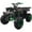 Green Camo, variant on X-Pro 200 ATV Quad Full Size 4 Wheeler Utility Adult ATV, Automatic Transmission Reverse Big Wheel