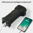 thumbnail image 4 of USB Rechargeable Bike Headlight, LED Digital Display, 5 Lighting Modes, Power Bank Function for Night Cycling Emergency, 4 of 9