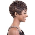 thumbnail image 4 of Cameo - Short Length Wavy Synthetic Wig | Motown Tress | African American Wigs, 4 of 19