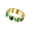 Green, variant on 6MM Unisex Stainless Steel Creative Simple Fashion Classic Enamel Heart Signet Ring Eternity Sweet Beauty Jewelry Wedding Band Pink Size 5