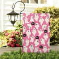 thumbnail image 3 of Pink Halloween Ghosts with Boo Fall Garden Flags 12.5"x18" Double Side,Small Yard Flags for Outside,Outdoor Fall Decor,Autumn Funny Garden Flag Yard Decoration, 3 of 4
