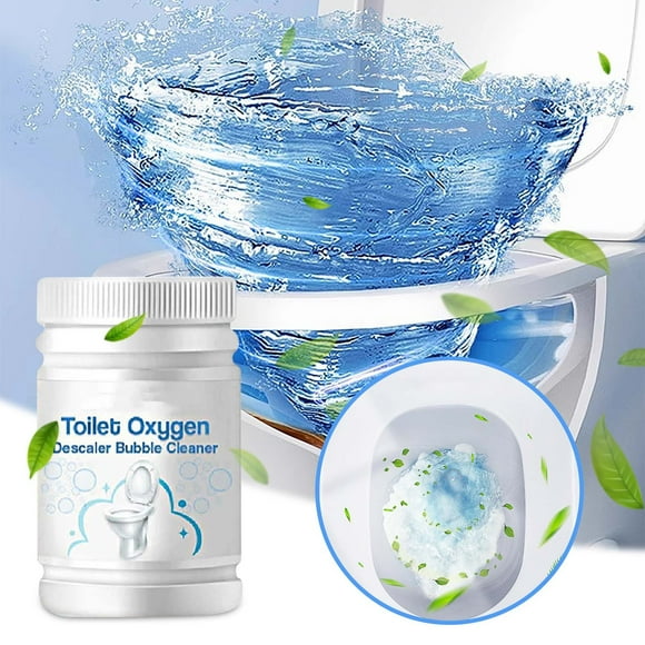 Purificador de inodoro con oxígeno activo,quitamanchas para inodoro,agente de limpieza profunda para manchas difíciles,desodorizante,limpiador de baño