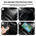 thumbnail image 5 of Chririnla Car Center Console Cushion Pad Sea Turtle Tropical Print Soft Auto Center Console Cover SUV, with Pockets Car Arm Rest Covers, 5 of 6