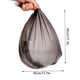 thumbnail image 2 of Bolsas de basura Bolsas de basura desechables de 15 piezas con bolsas de plástico negras planas enrolladas para uso doméstico（Buy 2 save 10%）, 2 of 2