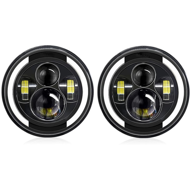 Abanopi faros para automóviles, Jku Tj Lj 6000k 140w /100w con haz baja//volunte H2 7/volunte 7''' de miata con Cj Ronda 6000k