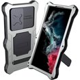 thumbnail image 1 of Compatible with Samsung S22Ultra Metal Case, Military-Grade Drop Protective Case Full-Body Dual Layer Rugged Heavy Duty Phone Cases Kickstand Shockproof Bumper CaseFor Samsung Galaxy22ultra case, 1 of 5