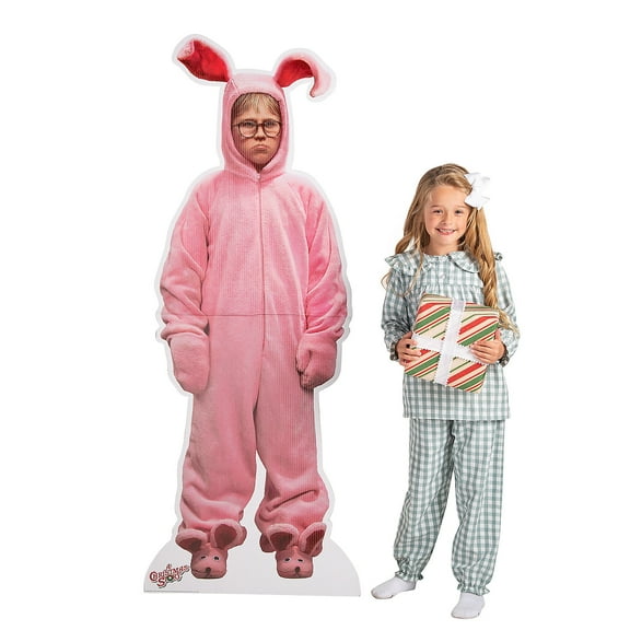 5 Ft. 2" A Christmas Story Ralphie in Bunny Costume Life-Size Cardboard Cutout Stand-Up