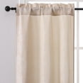 thumbnail image 2 of Kate Aurora 3 Piece Rod Pocket Orly Jacquard Floral Kitchen Curtain Tier & Valance Set - Assorted Colors, 2 of 4