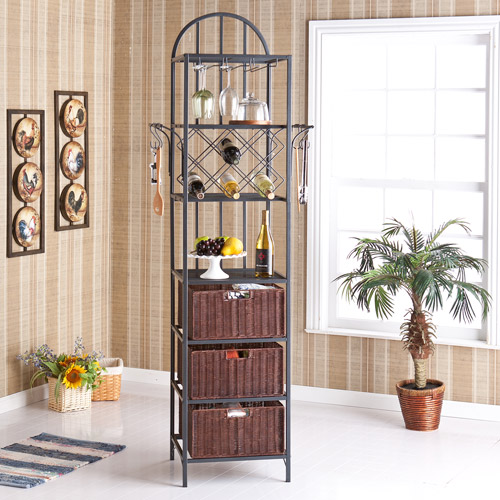 Marysburg Kitchen Storage Tower, Espresso