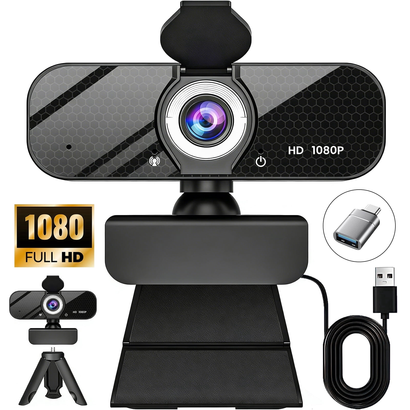 Free Shipping! Anker 2K USB Webcam PowerConf C200 with Dual