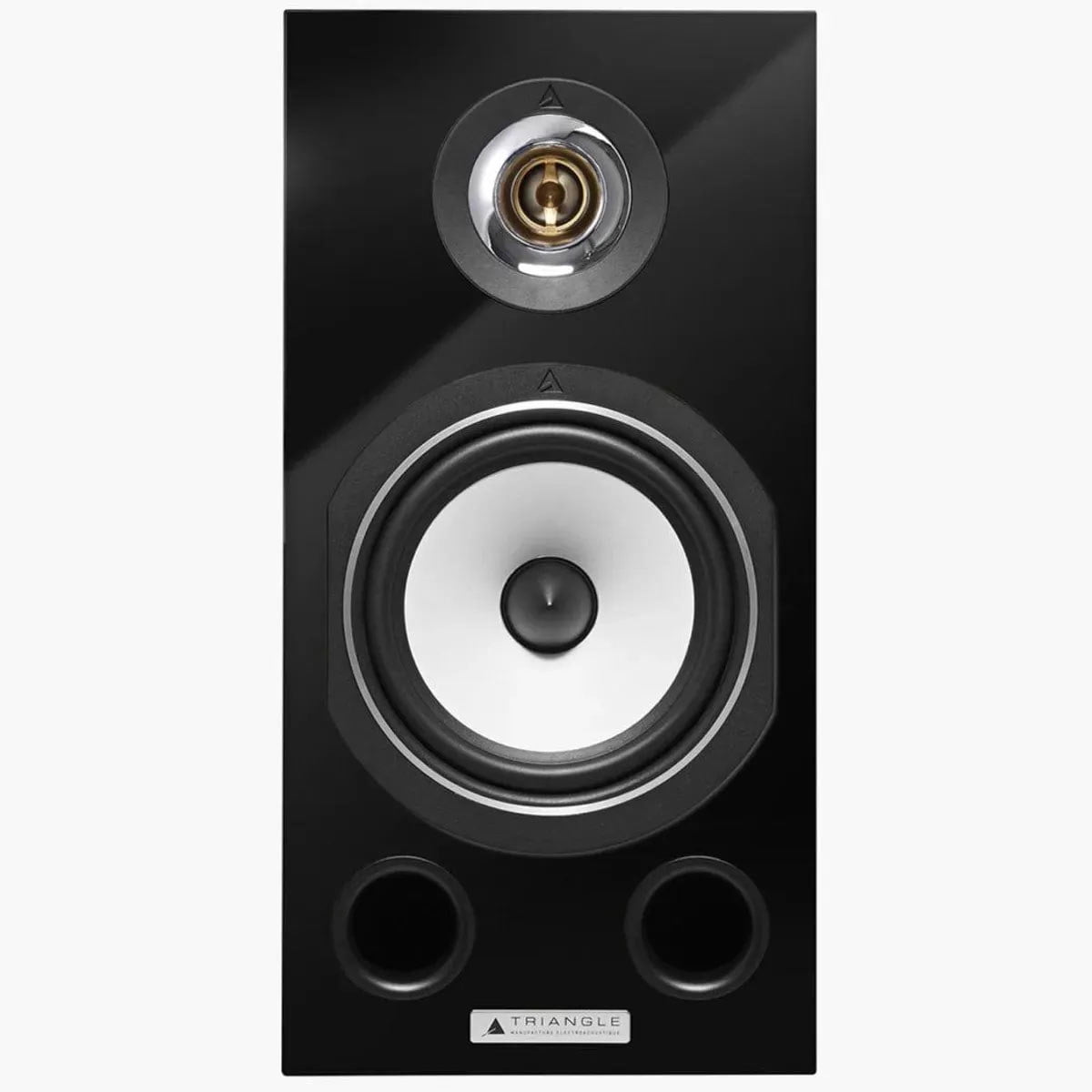 Triangle Esprit Comete Ez Hi-Fi Bookshelf Speakers, Black High Gloss, Pair