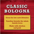 BarS Classic Bologna Sliced DeliStyle Lunch Meat, 34 Slices per