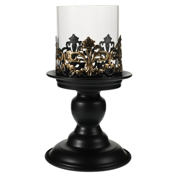 GOOHOCHY Soporte de velas de vela de la copa de vela europea soporte de velas minimalistas para la sala de estar Soportista