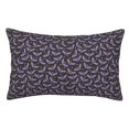 thumbnail image 1 of Fotbe Bat Purple Funda de Almohada Decorativa Estilo Occidental, Lujo en Algodón, Fundas para Almohadas King, Cojín Estampado para Decoración del Hogar-20"x30", 1 of 6