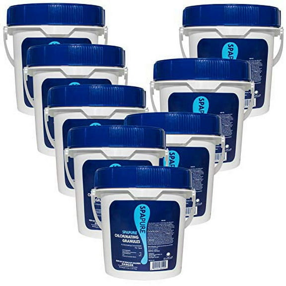 PureSpa SpaPure Chlorinating Granules (4 lb) (8 Pack)