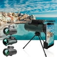 thumbnail image 4 of AURIGATE Monocular Telescope Day Low Night Vision High Power Monocular with Quick Smartphone Holder Tripod BAK4 Prism Dual Focus for Bird Watching Hunting Camping, Waterproof Fog Proof Scope, 4 of 5