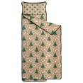 thumbnail image 2 of Brown Christmas Tree Pattern Toddler Nap Mats for Kids Preschool,60"x20" Sleeping Mat Bag or Kids,Toddler Sleeping Bag,Toddler Nap Mat or Daycare, 2 of 6