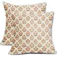 thumbnail image 2 of Floral Pillowcase, Spring Plant Print Pillow Cover, Linen Printed Living Room Sofa Cushion Home Decor 1pcs, 2 of 4