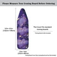 thumbnail image 5 of HELLHERO Ironing Board Cover, Standard Size Iron Board Covers with Heavy Duty Adjustable Elastic Edges, Heatproof Ironing Board Covers for Smooth Ironing(Purple, 15"x54"), 5 of 5