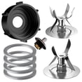 thumbnail image 1 of 8 piezas de repuesto, tapa inferior del tarro de cuchillas de hielo, juntas de goma 4902 y Kit de pasador de acoplamiento, accesorios compatibles para licuadora, 1 of 5