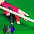 thumbnail image 4 of Mosiee 1Pcs Billiards Gloves 3-Finger Pool Snooker Glove Breathable For Left Rght Hand, 4 of 7