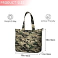 thumbnail image 4 of Multicam Camo Mixed Shapes Pattern Travel Tote Bags for Women Carry On,Large Weekender Bags for Women Travel,Multi Functional Duffle Bag for Work,Shopping,Sports, 4 of 5