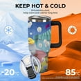 thumbnail image 5 of Dumbo 40 Oz Tumbler with Handle And Straw, Stainless Steel Double Wall Vacuum Insulated Coffee Cup Travel Mug Gifts for Women & Men, 5 of 8