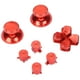 thumbnail image 4 of Botón del controlador Joystick Key Botones ABXY de aleación de aluminio para el controlador Playstation5Rojo, 4 of 5