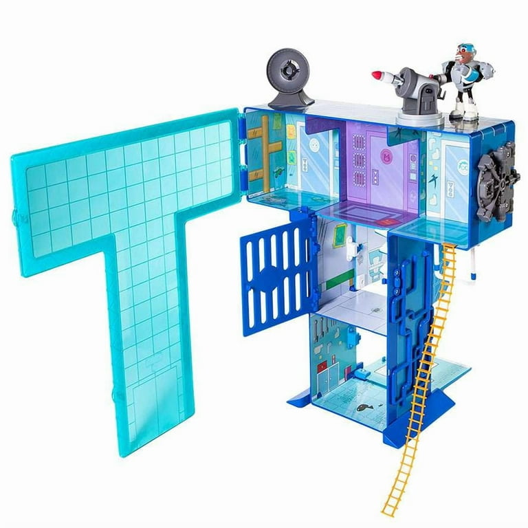 ティーン・タイタンズgo　Tタワー Teen Titans Go! T-Tower Playset (Lights & Sounds) - Walmart.com