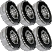 HD Switch Spindle Bearing Rebuild for John Deere D100 D110 D120 D130 D140 D150 D155 D160 D170 LA100 LA105 LA115 LA120 LA130 LA140 LA145 LA155 GY21098 w/High Speed C3 Upgrade (6 Pack)