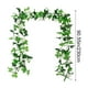 thumbnail image 3 of Flores de Glicina Artificiales | Adornos de Techo de Plástico Blanco Trenzado | 230 Cm | Decoración Diy para Bodas y Cumpleaños | 1 Unidad, 3 of 6