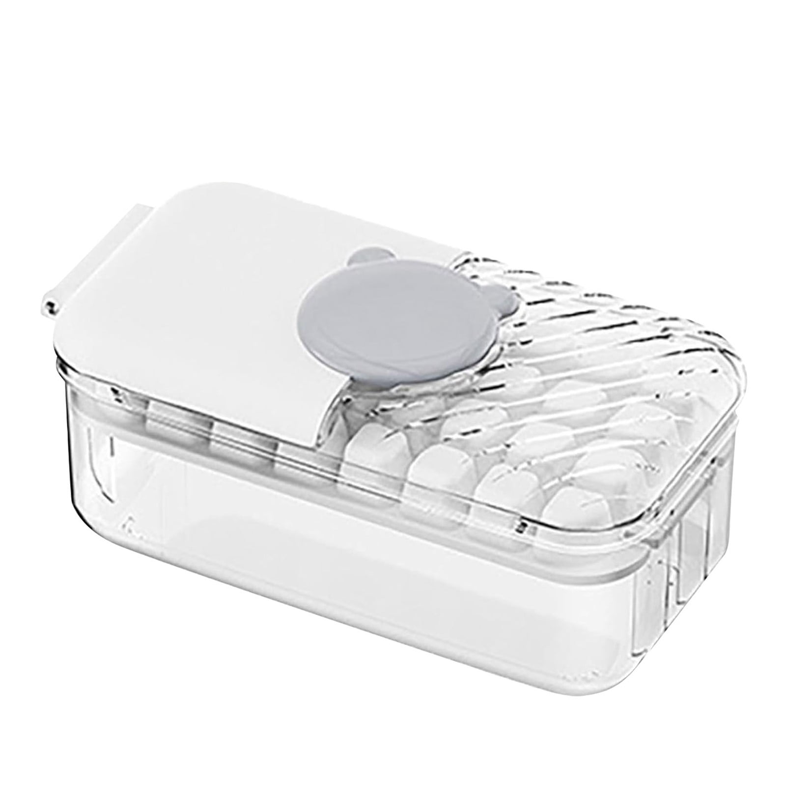 32 Pieces Ice Cube Square Ice Cube Tray Ice Cube Maker Home Food Grade Large Capacity Ice Cube Storage Box With Scoop Reusable Silicone Antifreeze Bucket Kit High-quality