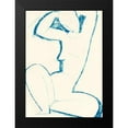 thumbnail image 2 of Modigliani, Amedeo 11x14 Black Modern Framed Museum Art Print Titled - Caryatid 5, 2 of 5