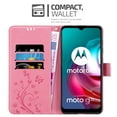 thumbnail image 3 of Cadorabo Flower Case for Motorola MOTO G10 / G30 Cover Book Wallet Screen Protection PU Leather Flip Magnetic Etui, 3 of 8