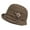 Khaki, variant on Sales Today Under $5 Purple Vintage Felt Cloche Hat GIJNRIUIUA Women Straw Boater Hat Flat Summer Beach Vintage Style Hat Autumn and Winter Dome Casual Fisherman Pot Hat Small Bowler Hat Sun Hats