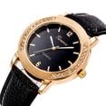 thumbnail image 2 of Man Woman Fashion Casual Crystal Rhinestone Goldtone Dress Wrist Watch-260-B, 2 of 4