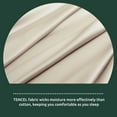 thumbnail image 4 of Rest Haven Soft and Breathable TENCEL Sheet Set- Split Queen, Gray, 4 of 8