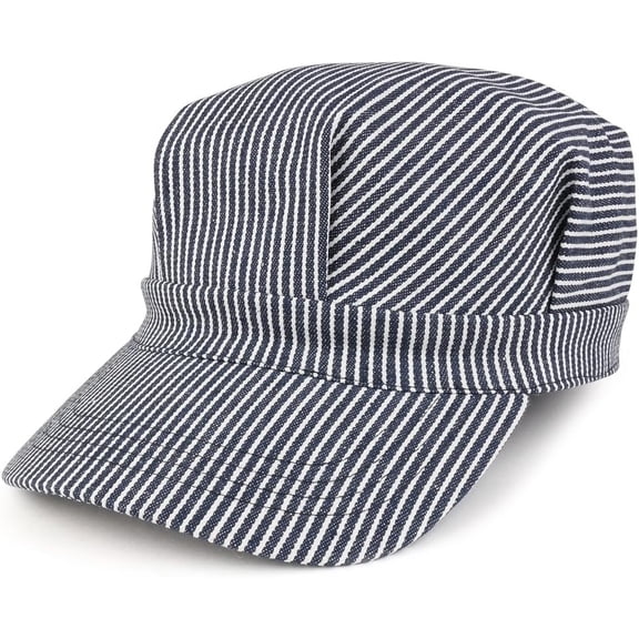 CoCoMangos Armycrew Oversized Classic Conductor Cotton Engineer Army Cap