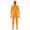 1Orange, variant on CAIVO Adult Solid Color Zentai Integrated Hood Footed Bodysuit, Elastic Breathable Skin-Tight Zipper Jumpsuit for Photography Carnival Party