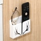 thumbnail image 3 of Remote Control Storage Box, Tv Mobile Phone Storage, Wall Hanging Punching Box, Modern Bedroom Decor, Space Saving, Foldable Design, Metal Frame, For Living Room, Office, Dormitory, 3 of 7