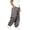 Mens Navy Pants, variant on Mens Baggy Harem Pants Plus Size Gingham Wide Leg Trousers Drawstring Elastic Waist Plaid Pants Casual Lightweight Comfy Long Pants with Pockets
