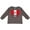 Charcoal Grey, variant on Inktastic Peruvian Soccer Boys or Girls Long Sleeve Toddler T-Shirt