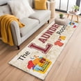 thumbnail image 3 of 2x6 Kitchen Runner Rug, Laundry Room Non-Skid Rubber Backing Large Rectangle Rugs - Living Room Bedroom Home Office, Rustic Farmhouse Washing Machine Clothes Indoor Floor Mat Carpets Washable Rug, 3 of 9