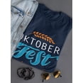 thumbnail image 3 of Oktoberfest Blue Lettering T-Shirt Women -Image by Shutterstock, Female 3X-Large, 3 of 4