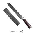 thumbnail image 2 of Juego de herramientas de corte de acero inoxidable de 9 piezas Cortador de cocina japonés Santoku, 2 of 8